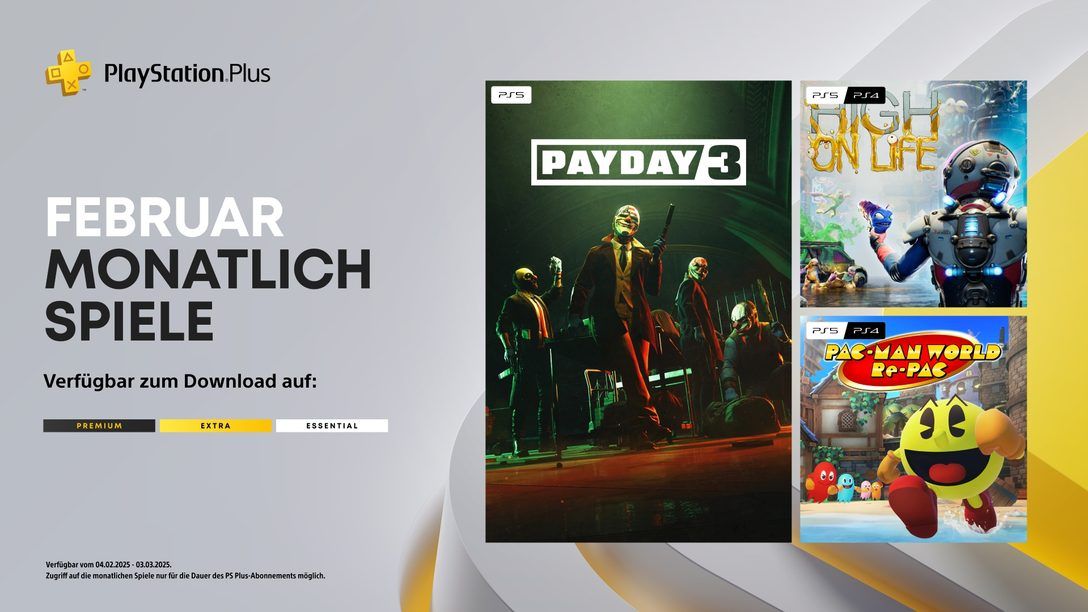 Monatliche PlayStation Plus-Spiele fr Februar 2025