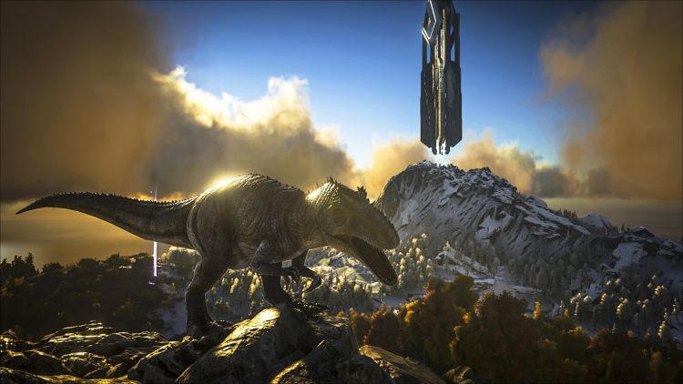 Ark Survival Evolved - Giganotosaurus stellt die Zhmer auf der Dino-Insel vor eine echte Herausforderung