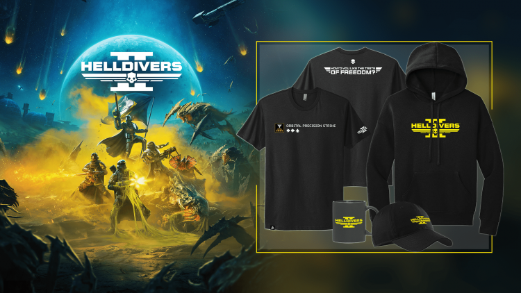  - Helldivers 2: Neue offizielle Merchandise-Artikel sind ab heute auf PlayStation Gear und bei ausgewhlten Einzelhndlern erhltlich