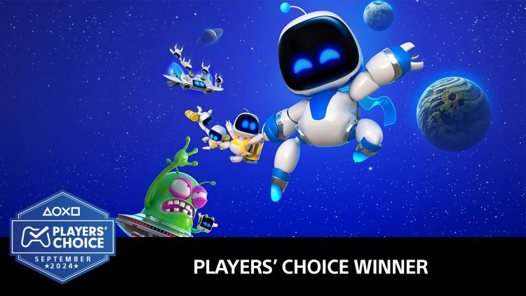  - Players’ Choice: ASTRO BOT wurde zum besten neuen Spiel im September gewhlt!